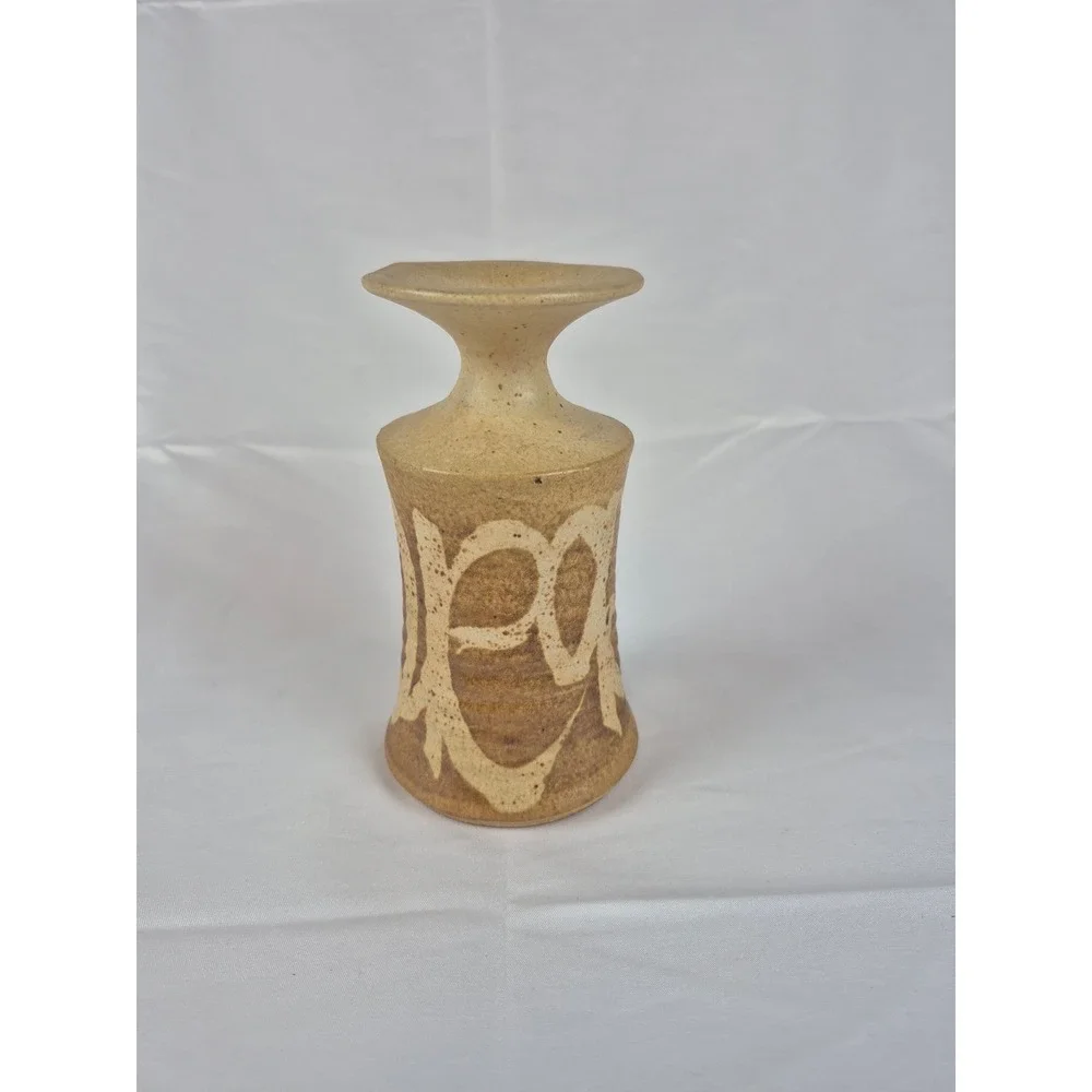 Stoneware Designs West SDW Studio Pottery Bud Vase MCM Ceramic Robert Maxwell